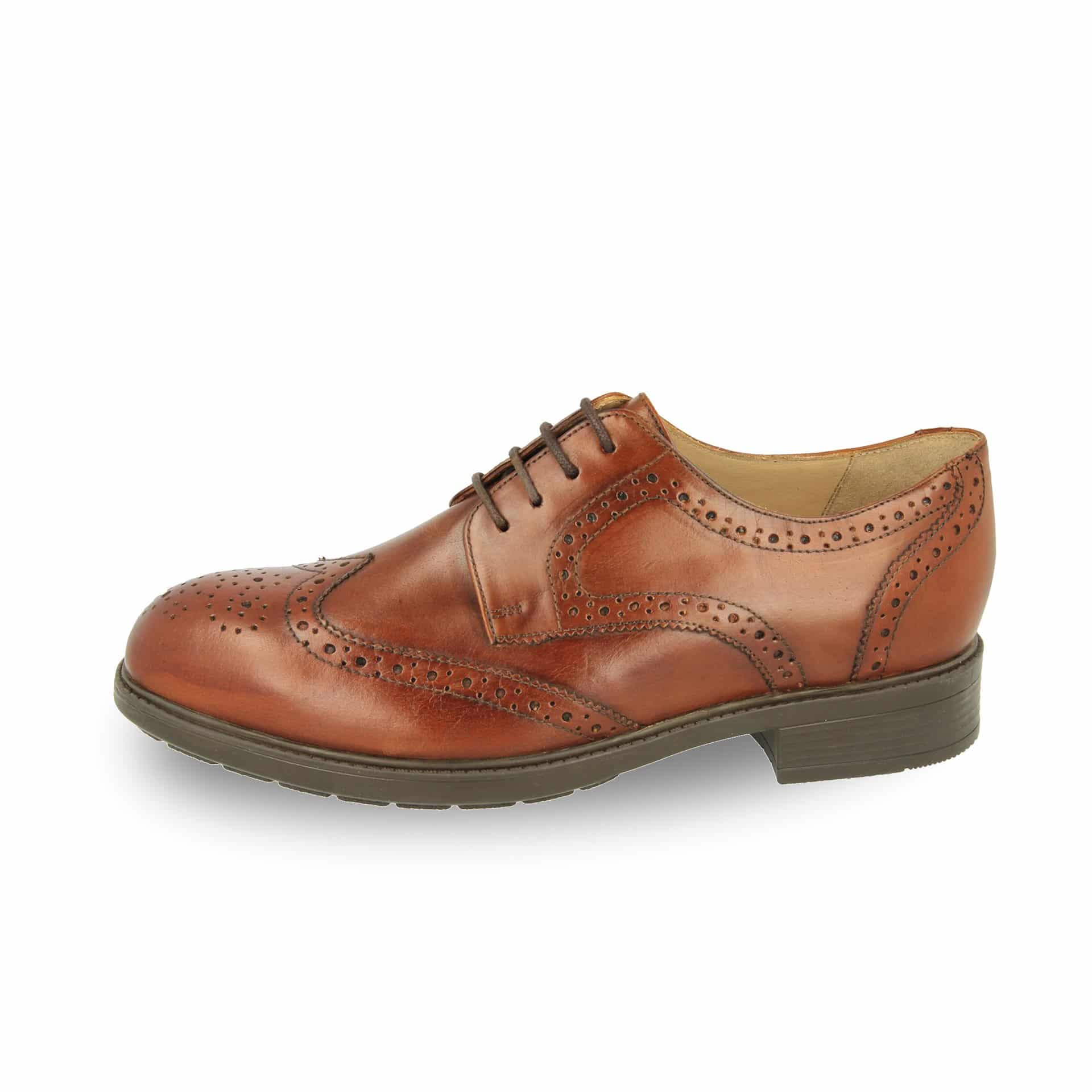 Footkaki | Ealing – Men’s Formal Brogues by DB Wider Fit Shoes